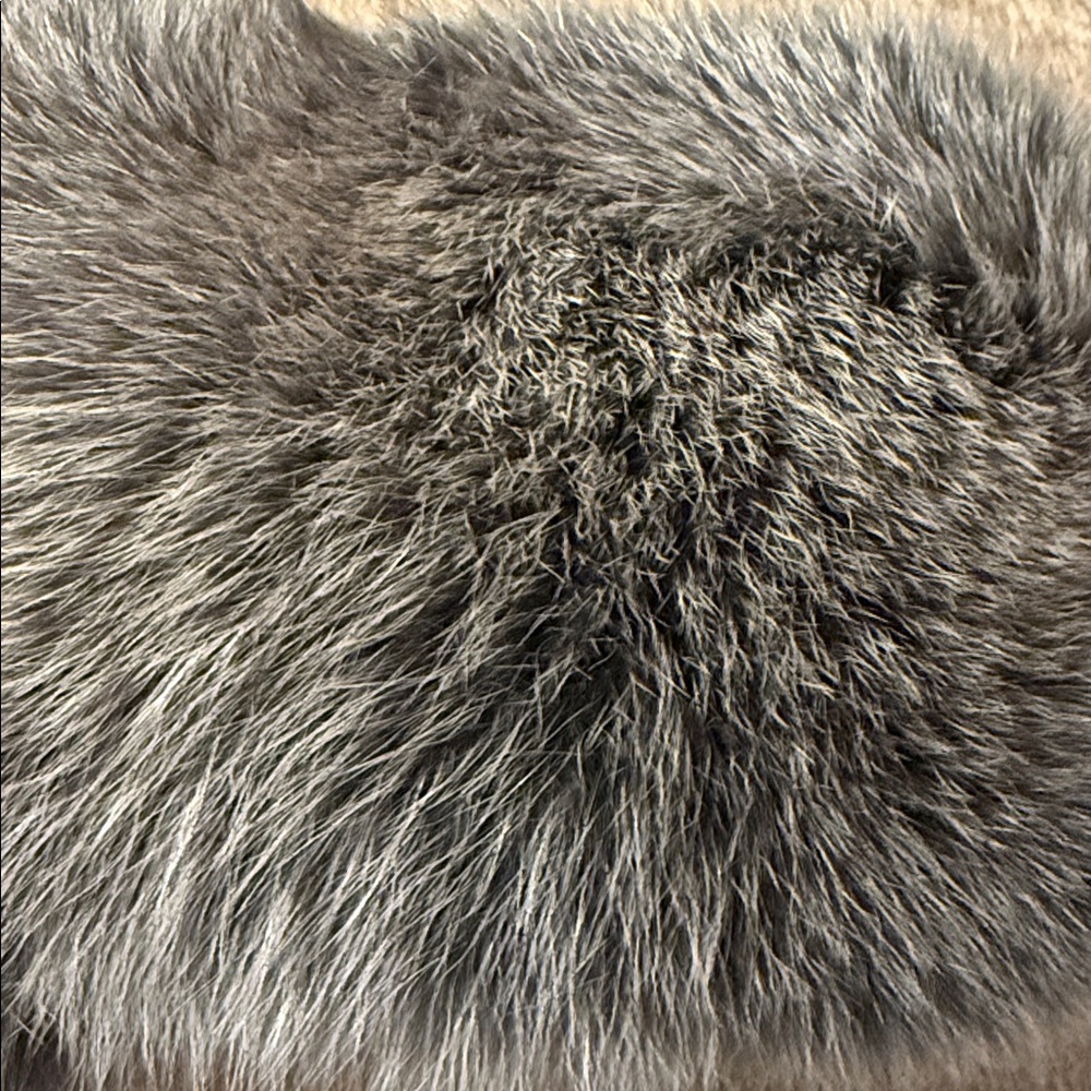 SAGA FOX FUR SCARF WRAP COLLAR - Picture 13 of 14